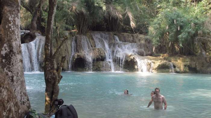 Si kuang luang prabang falls waterfall waterfalls visiting pacific asia travel tourradar